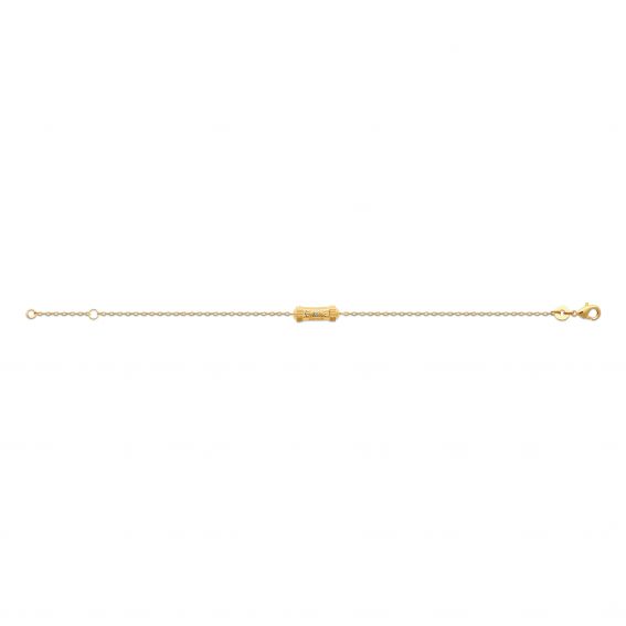 Bijou argent/plaqué or 18k gold plated Athena bracelet