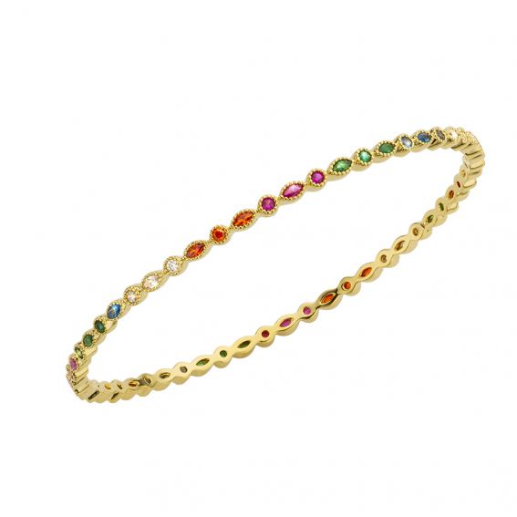 Infinity rainbow bracelet