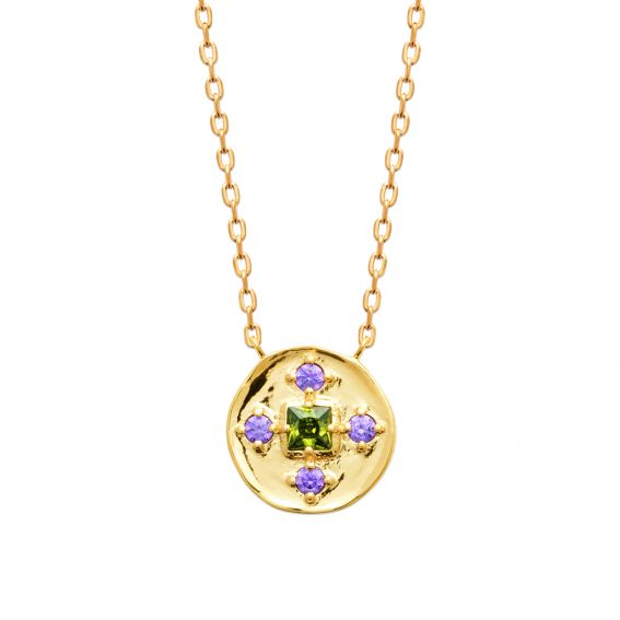 18k vergulde Grenoble ketting