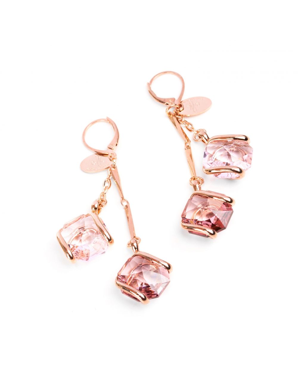 Boucles d'oreille Andrea Marazzini - Cristal Swarovski rosé