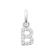 Pendant B zirconium silver925