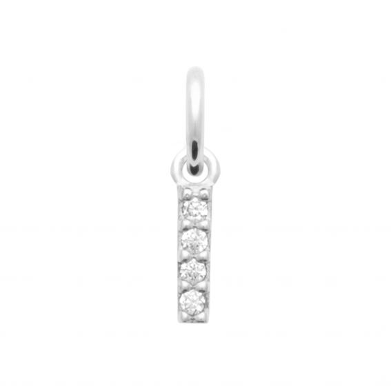 Pendant I zirconium silver 925