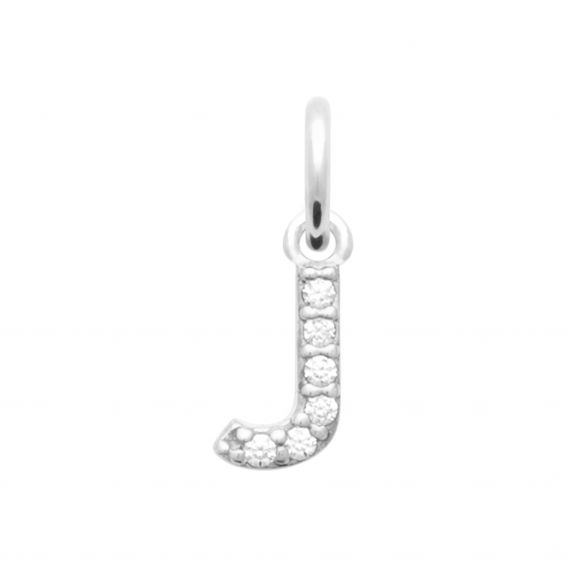 J zirconium pendant 925 silver