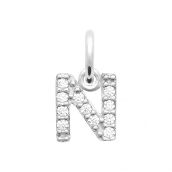 N zirconium silver pendant 925