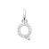 Pendentif Q zirconium argent925