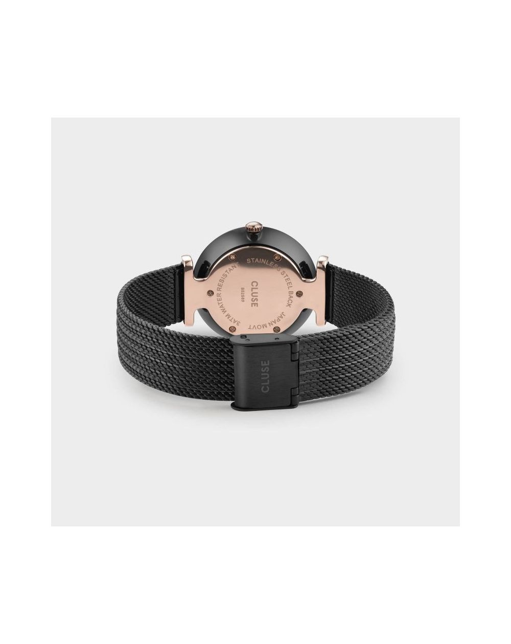 Montre CLUSE - Triomphe Mesh Black / Black - Modèle CL61004