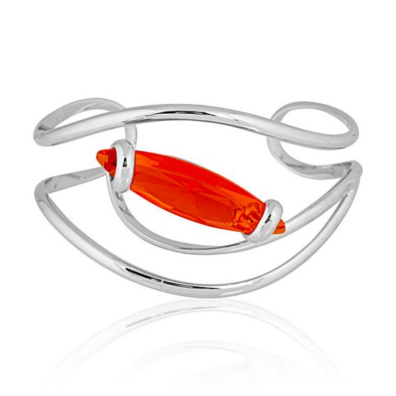Andrea Marazzini Andrea Marazzini Swarovski orange shuttle bracelet