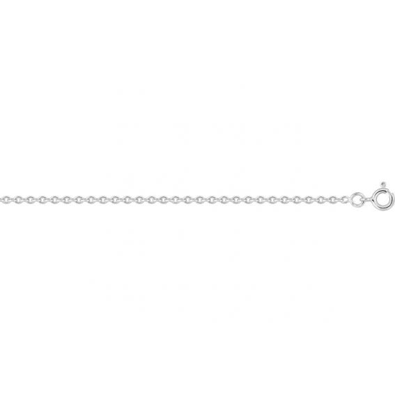 Bijoux or et personnalisé Chaine Forçat ronde 1,9mm or 18 carats blanc