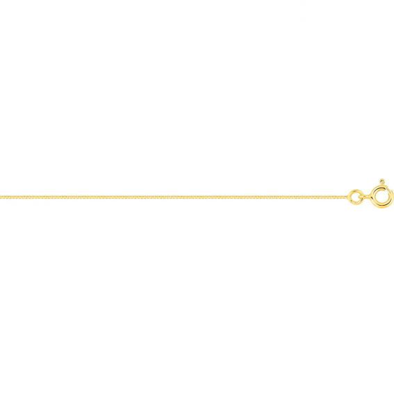 Bijoux or et personnalisé Venetian chain 0.6mm 18 carat gold