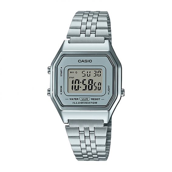 Casio vintage silver watch...