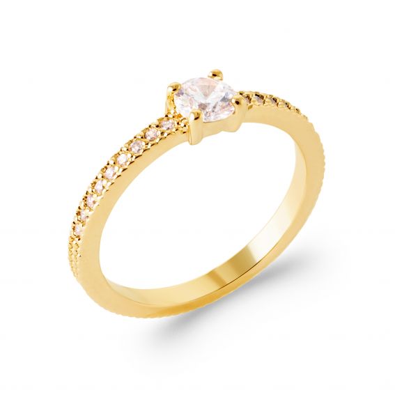 18k gold plated Alicante ring