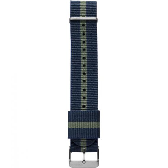 201.22 - nato blue/green - Bracelets de montre - Bijouterie Or & Argent