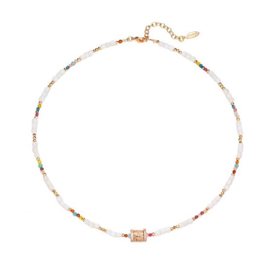 Hipanema COLLIER LUCY BLANC