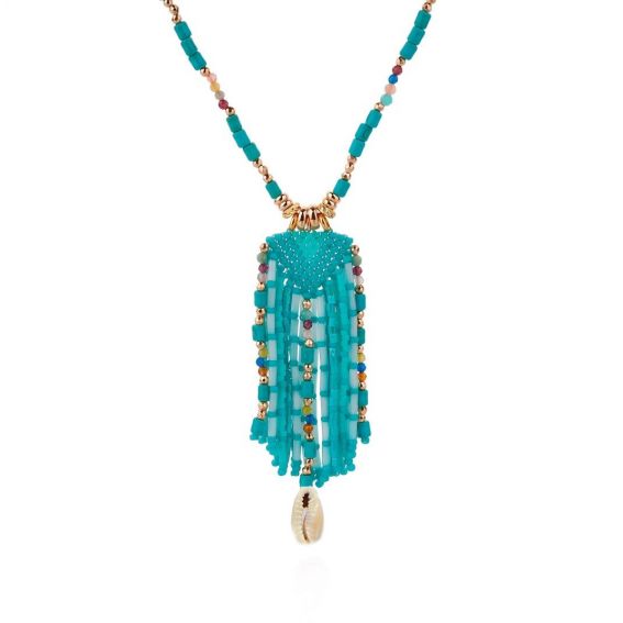 COLLIER MERANGUE TURQUOISE