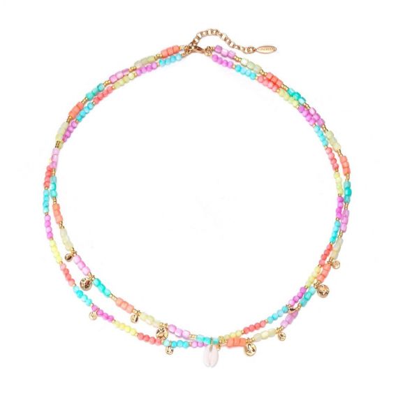 COLLIER UBUD MULTICOLORE