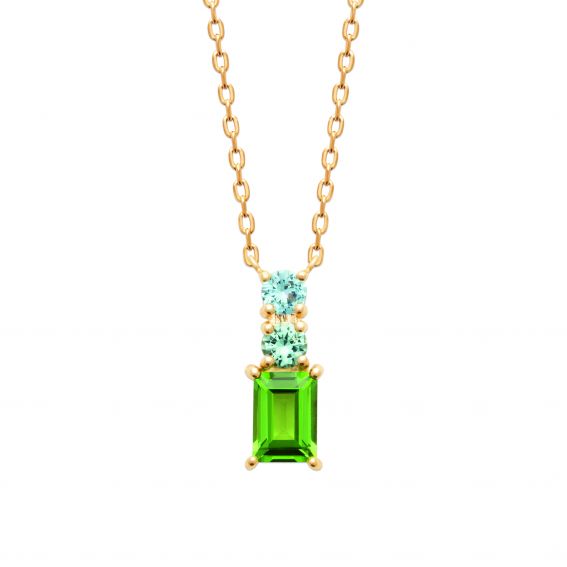 Collier Florence plaqué or 18k