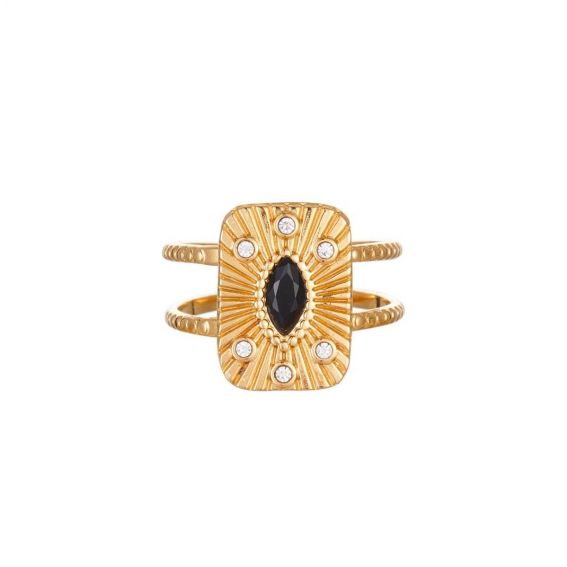 Hipanema Bague Tarah Noir