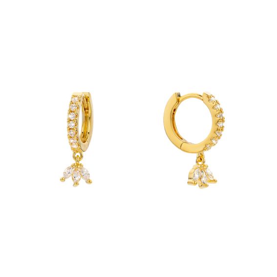 Mya Bay copy of HIGH FEMINITY gold earring