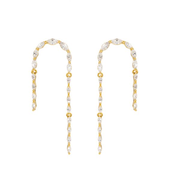 Mya Bay copy of HIGH FEMINITY gold earring