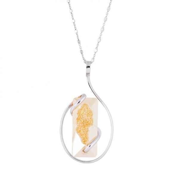 Andrea Marazzini Andrea Marazzini Big Moondust Golden Shadow Necklace