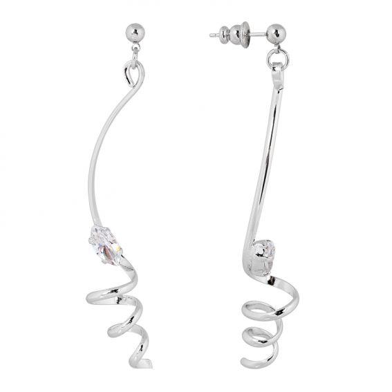 Andrea Marazzini Andrea Marazzini Navette Crystal Long Earrings E2