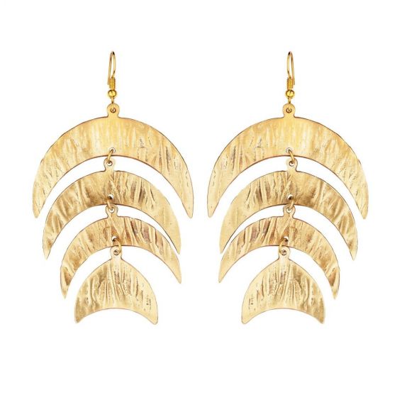 Hipanema Taiana gold earrings