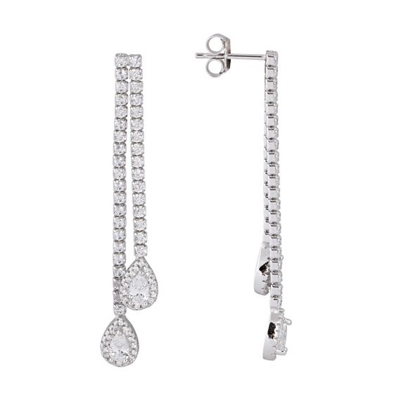 Bijou argent/plaqué or Women's earrings You and me