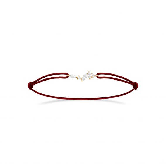 Diamanti Per Tutti Bracelet blossom burgundy