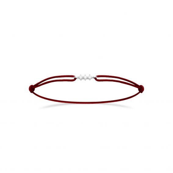 Diamanti Per Tutti Bordeaux trilogie armband