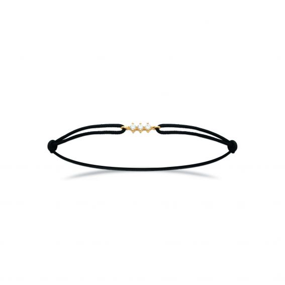 Diamanti Per Tutti Black trilogy bracelet