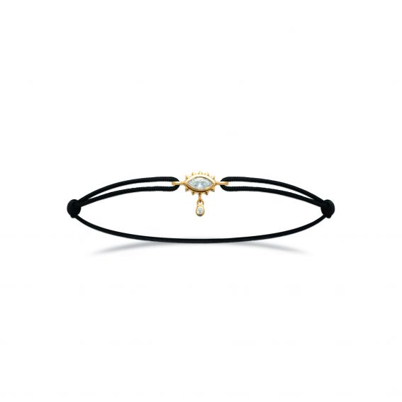 Diamanti Per Tutti Black Eye Bracelet