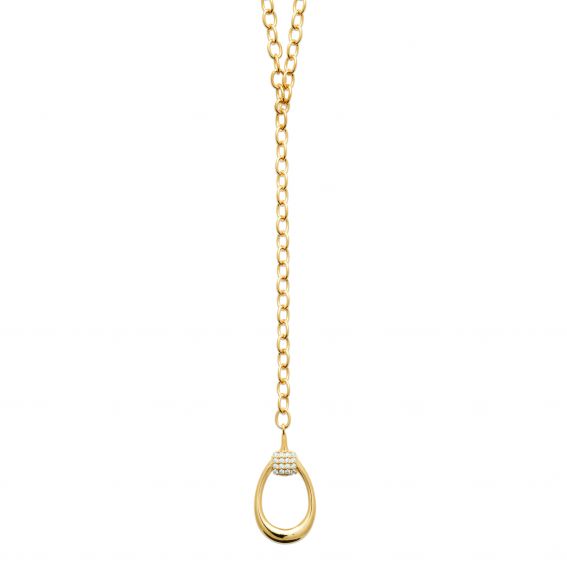 Dallas gold necklace for women