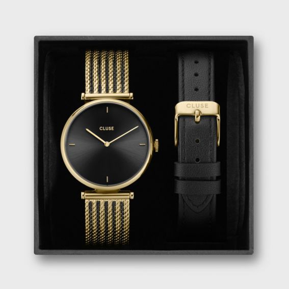 Cluse CLUSE Triomphe Gold & Black Gift Box