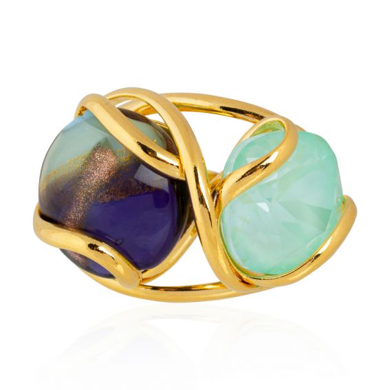 Andrea Marazzini Marazzini Venice F5 gold double ring