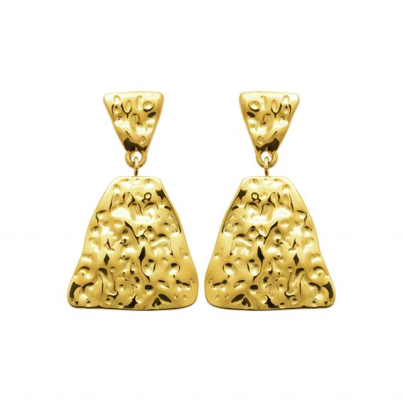 Eve gold steel earring