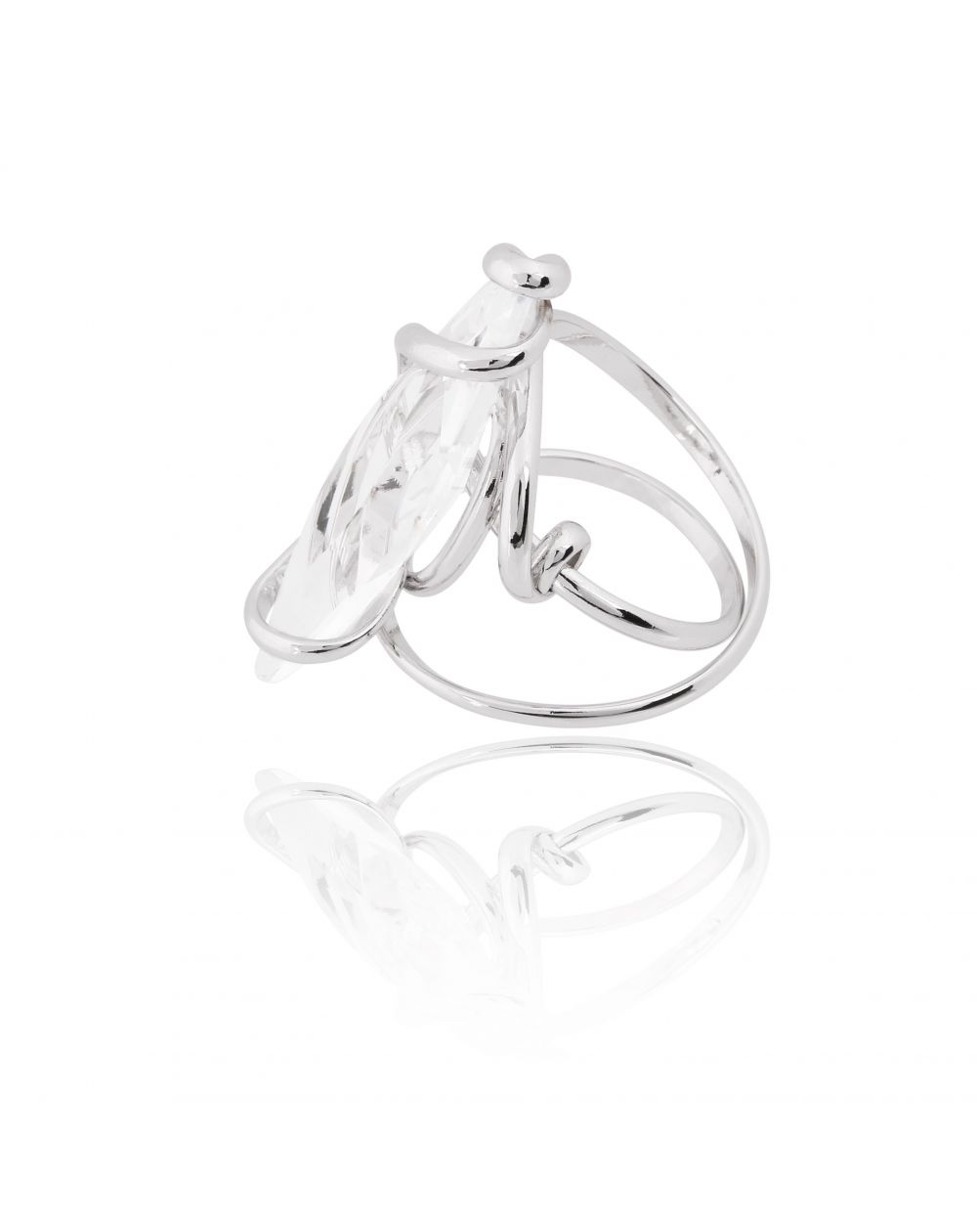 Marazzini - Swarovski kristal shuttle ring