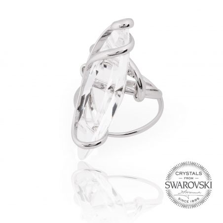 Marazzini - Swarovski kristal shuttle ring