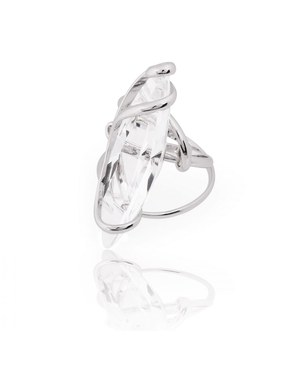 Marazzini - Swarovski kristal shuttle ring