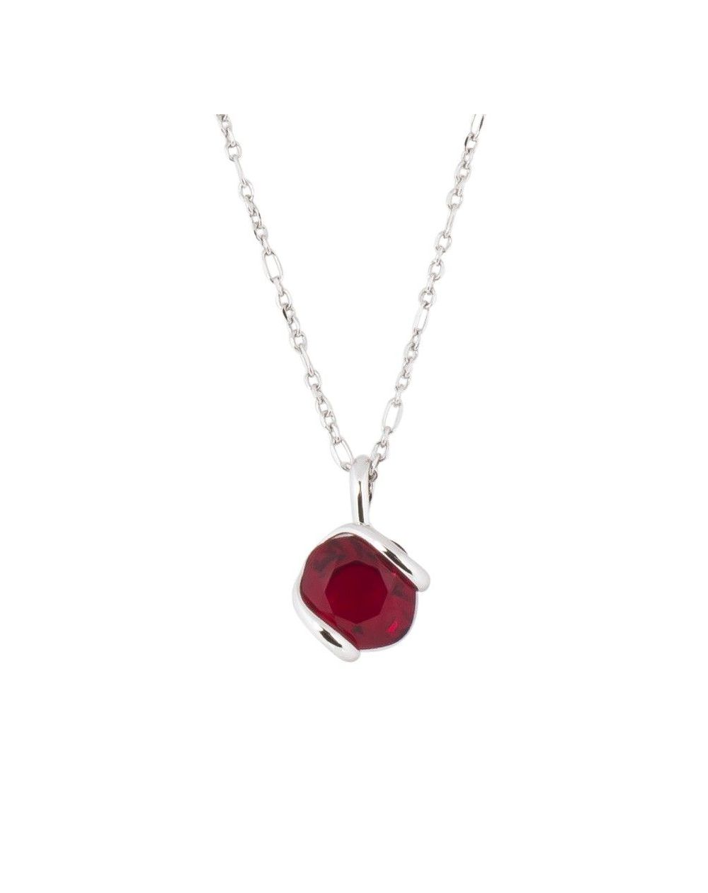 ovale Swarovski munt kristal ketting