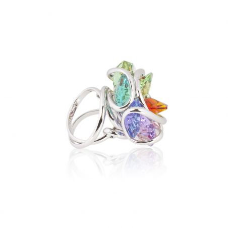 Andrea Marazzini - Bague cristal Swarovski Flower F43 RIO