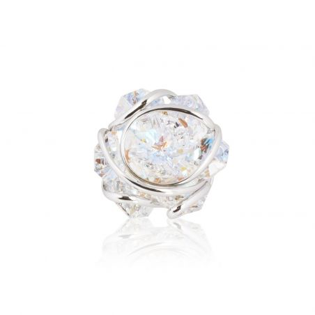 Andrea Marazzini - Bague cristal Swarovski Flower  F01 Aurora