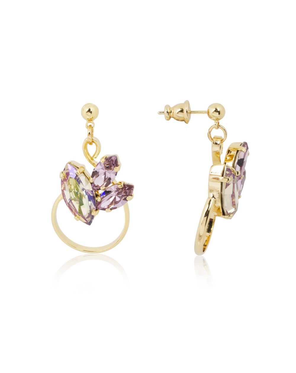 Boucles d'oreilles Andrea Marazzini - Cristal Swarovski Navette EVE1