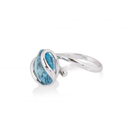 Andrea Marazzini - Bague Cristal Swarovski Mini turquoise SW