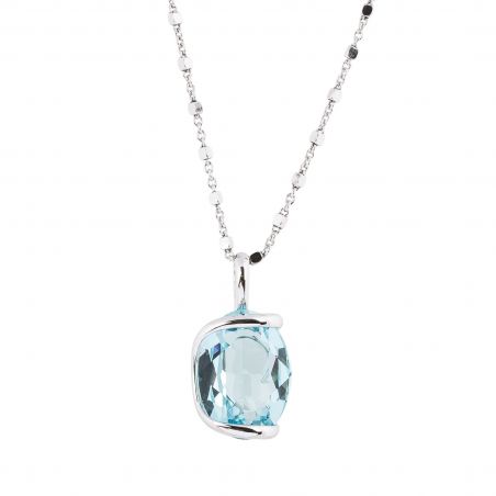 Collier Andrea Marazzini, pierre Swarovski Ovale turquoise