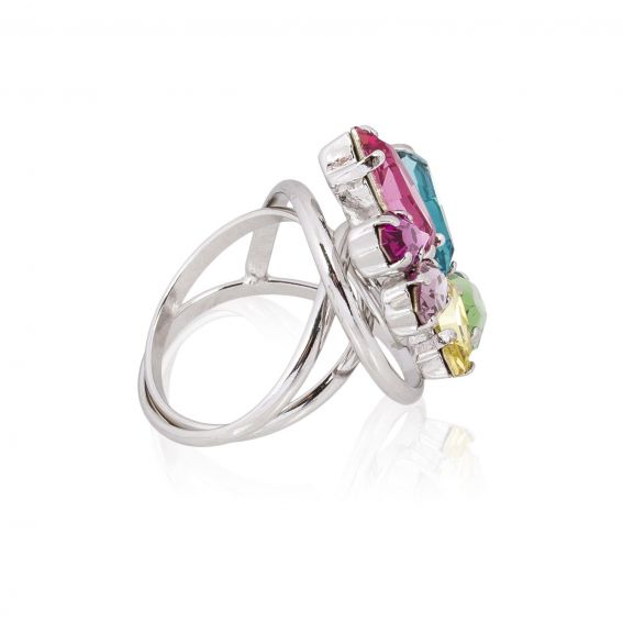 Andrea Marazzini - Bague Cristal Swarovski  Navette L.A.