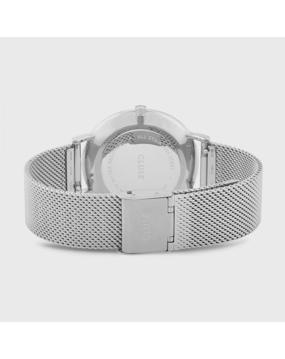 Montre CLUSE - Boho Chic Mesh White, Silver Colour