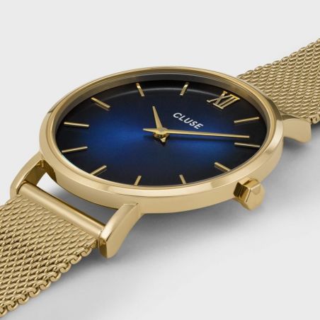 Montre CLUSE - Minuit Mesh Deep Blue, Gold Colour - CW10202