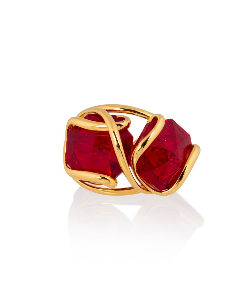 Andrea Marazzini - Bague Cristal Swarovski Siam Double