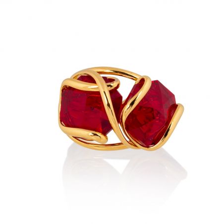 Andrea Marazzini - Bague Cristal Swarovski Siam Double