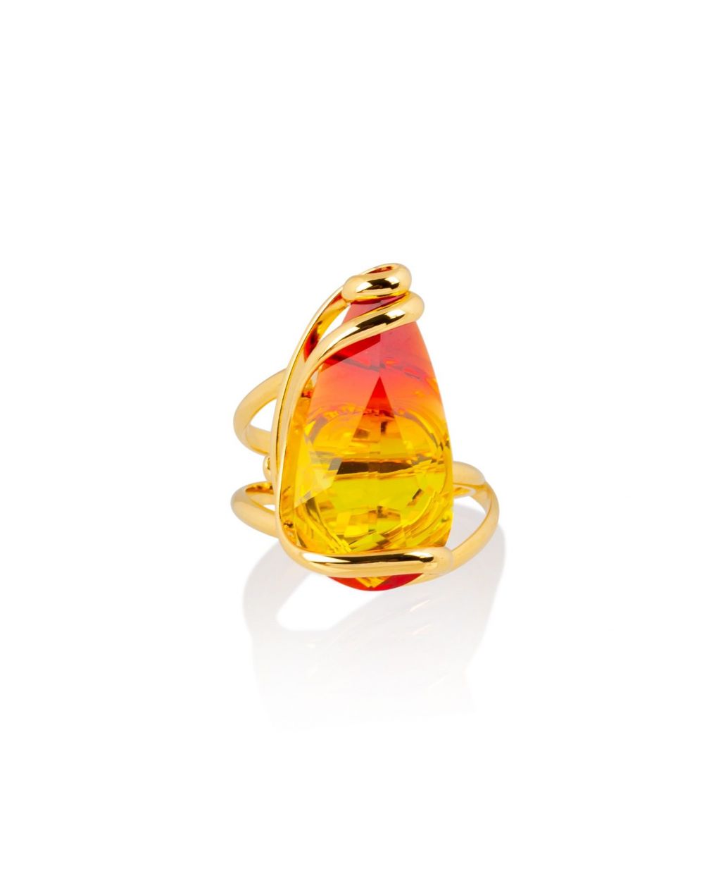 Andrea Marazzini - Bague Cristal Swarovski Elegant Fire Opal